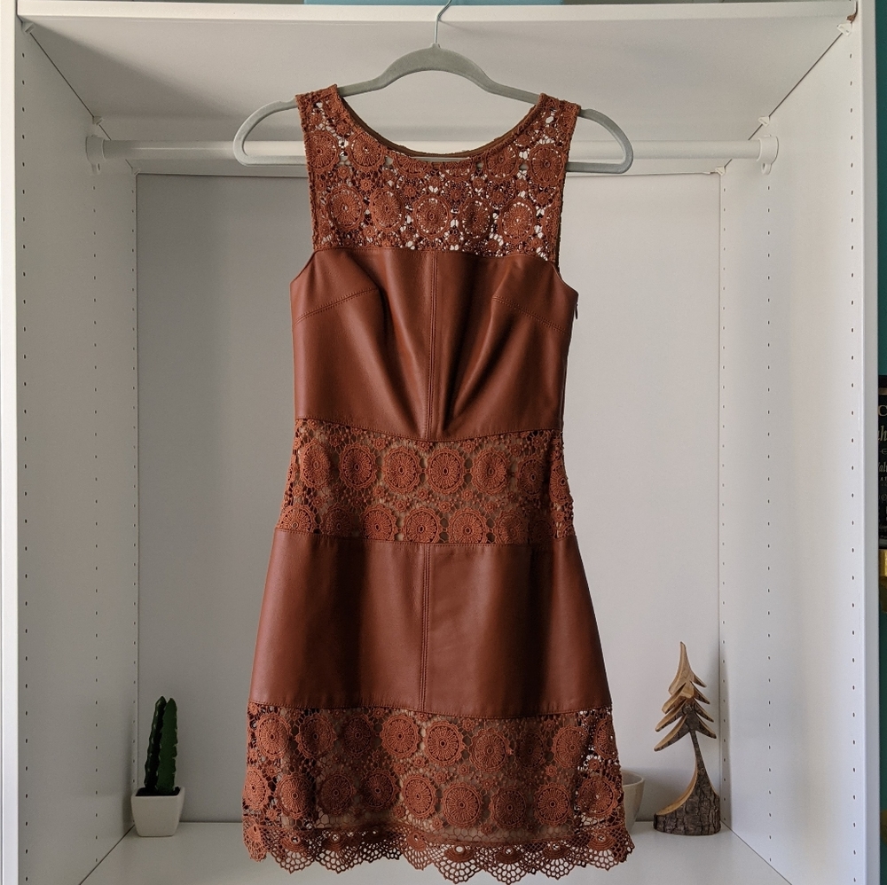 B44 Leather Dress